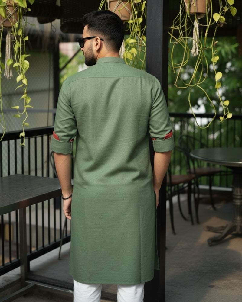 Aranya Linen Kurta