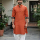 Rust Linen Horizon