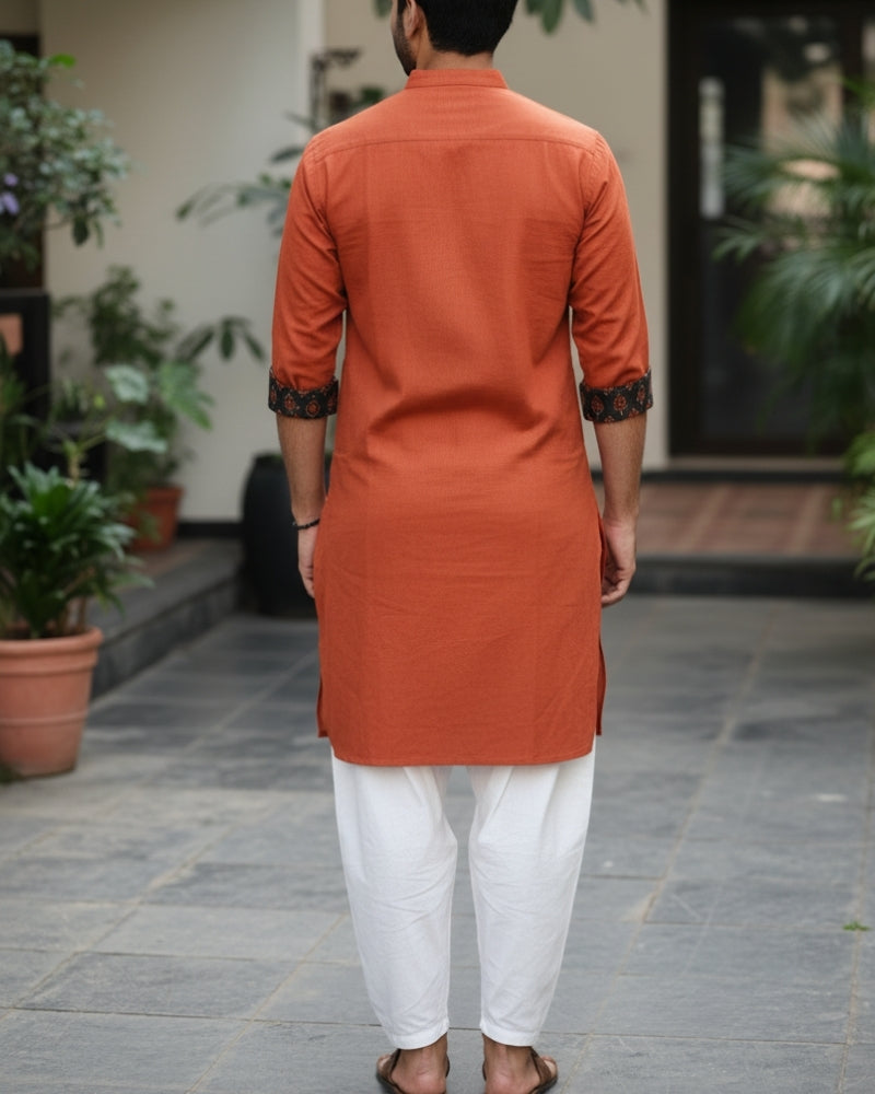 Rust Linen Horizon