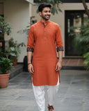 Rust Linen Horizon